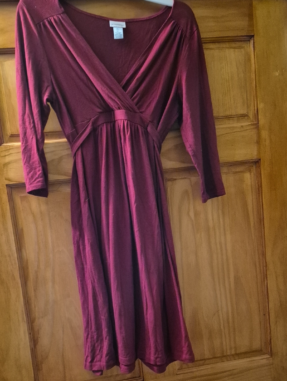 Red Maternity Dress